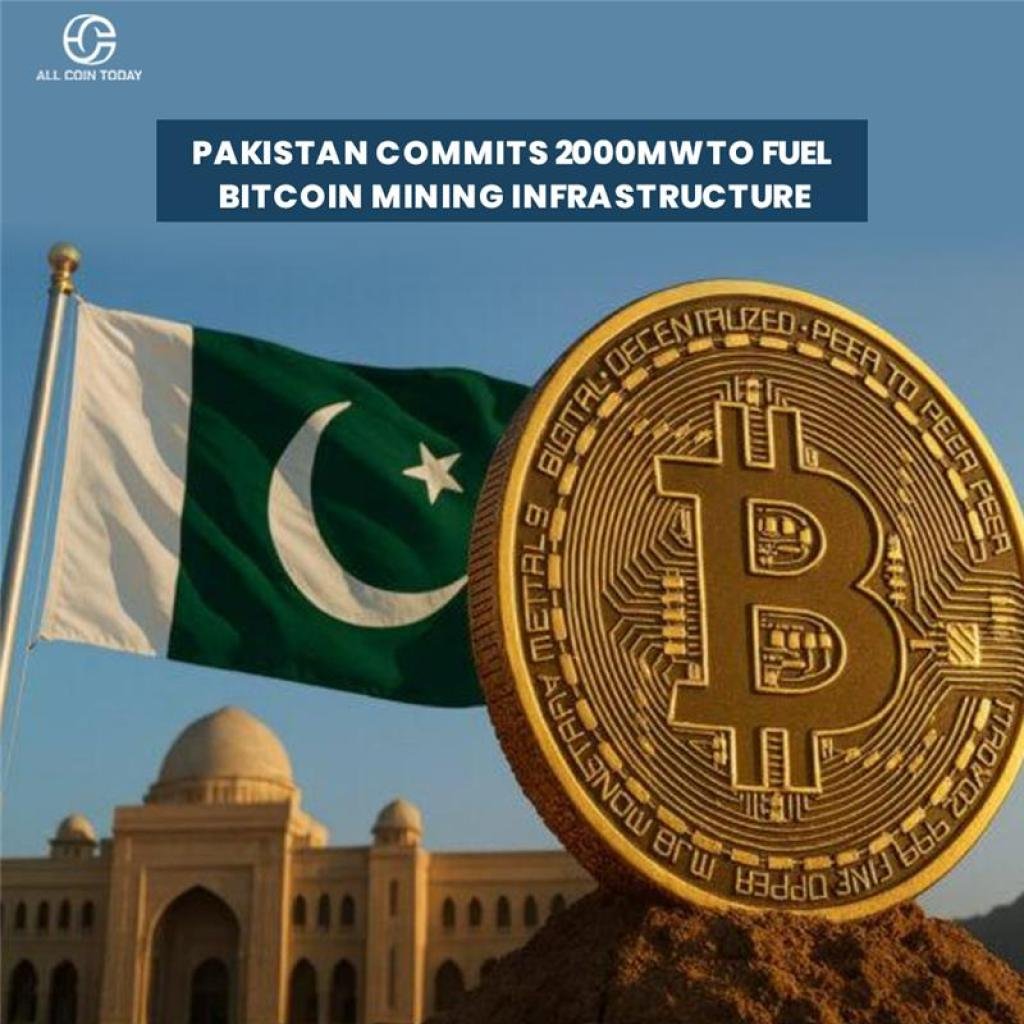Pakistan Commits 2000MW to Fuel Bitcoin Mining Infrastructure
